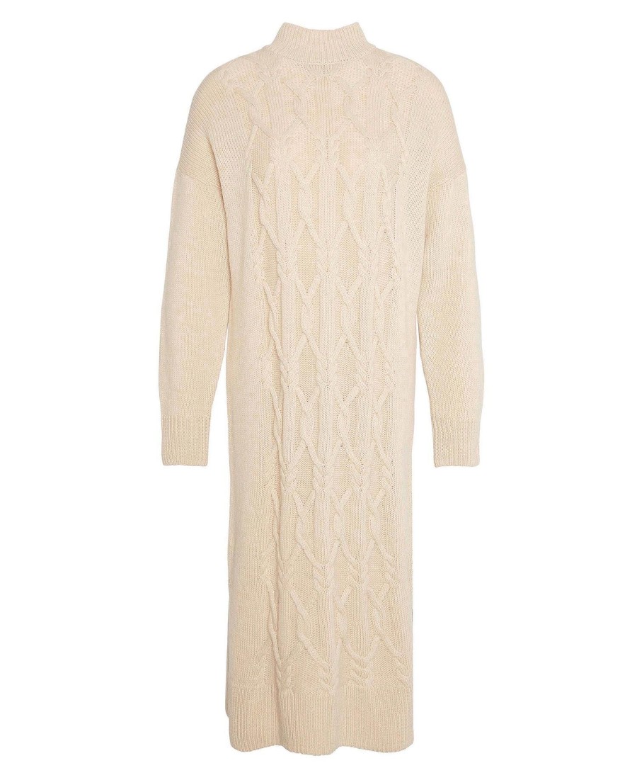 vestido midi de malha elisha