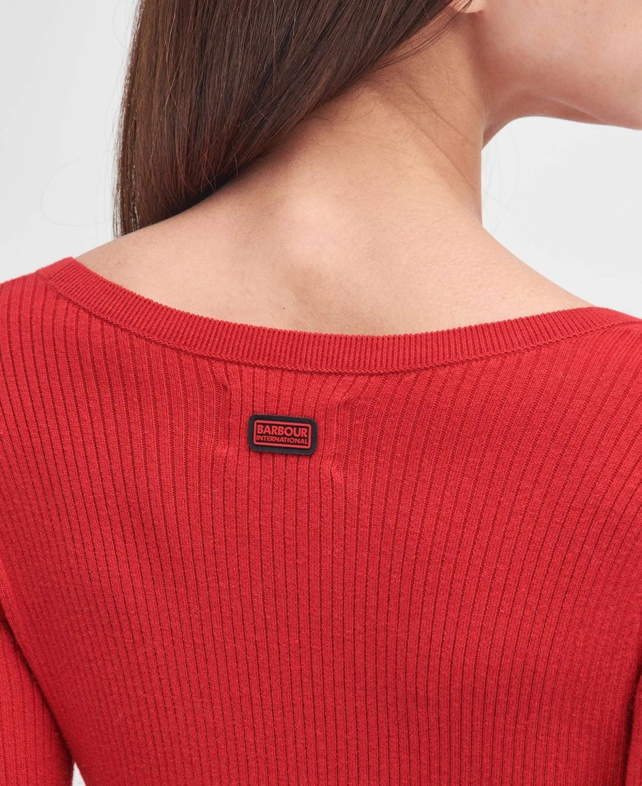 vestido midi de malha laia