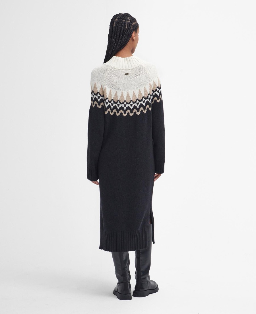 vestido midi de malha kingsford