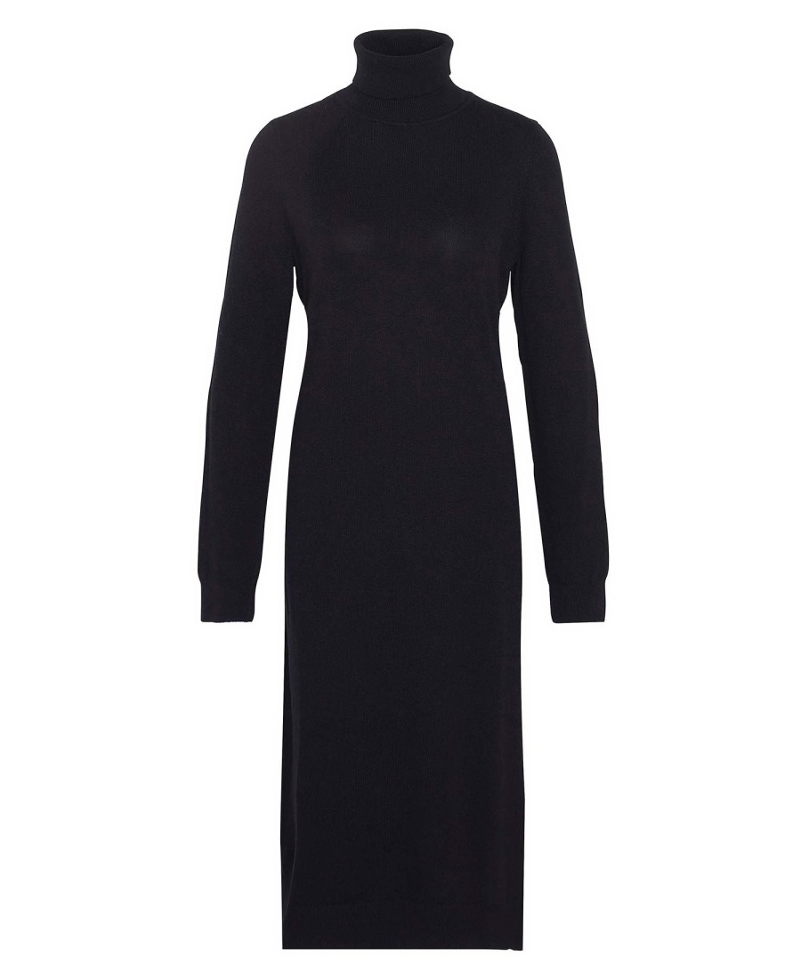 vestido midi de malha pendle