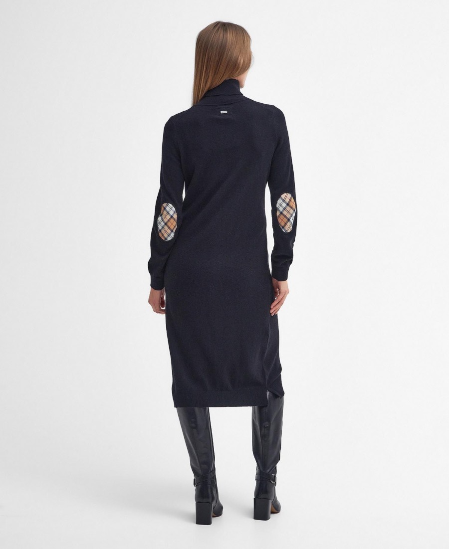 vestido midi de malha pendle