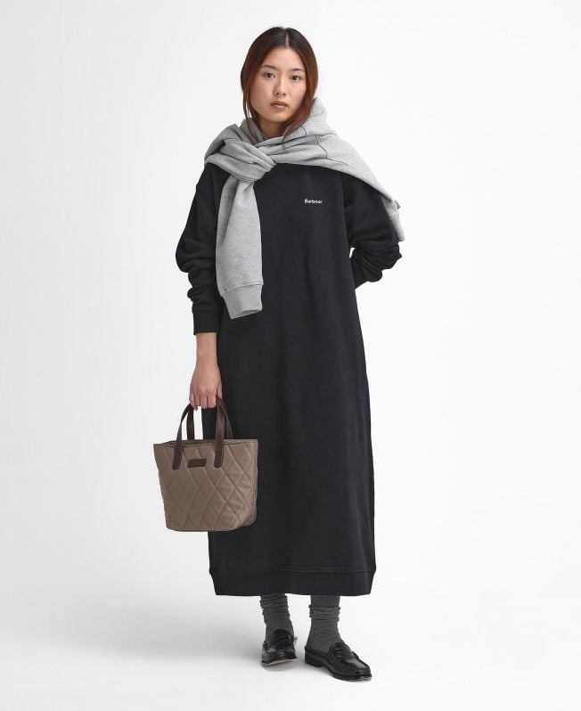 vestido de moletom oversized bede