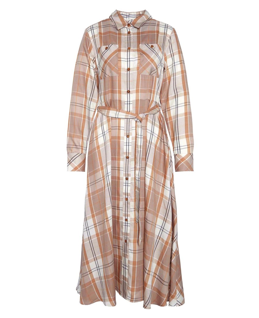 vestido midi xadrez marianne