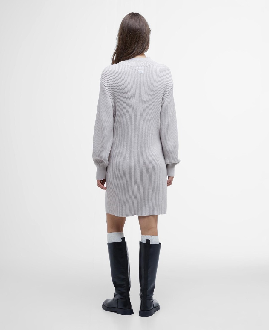 vestido curto de malha franchesca