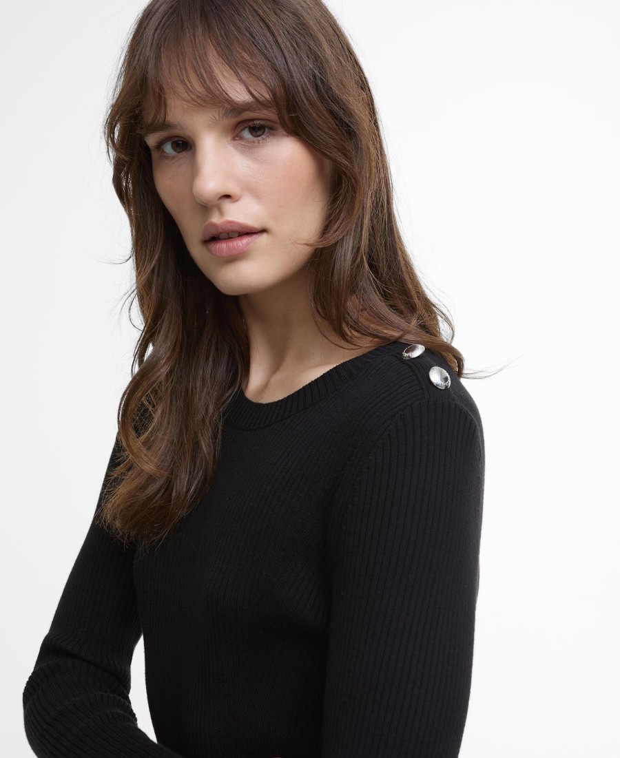 vestido midi de malha peyton