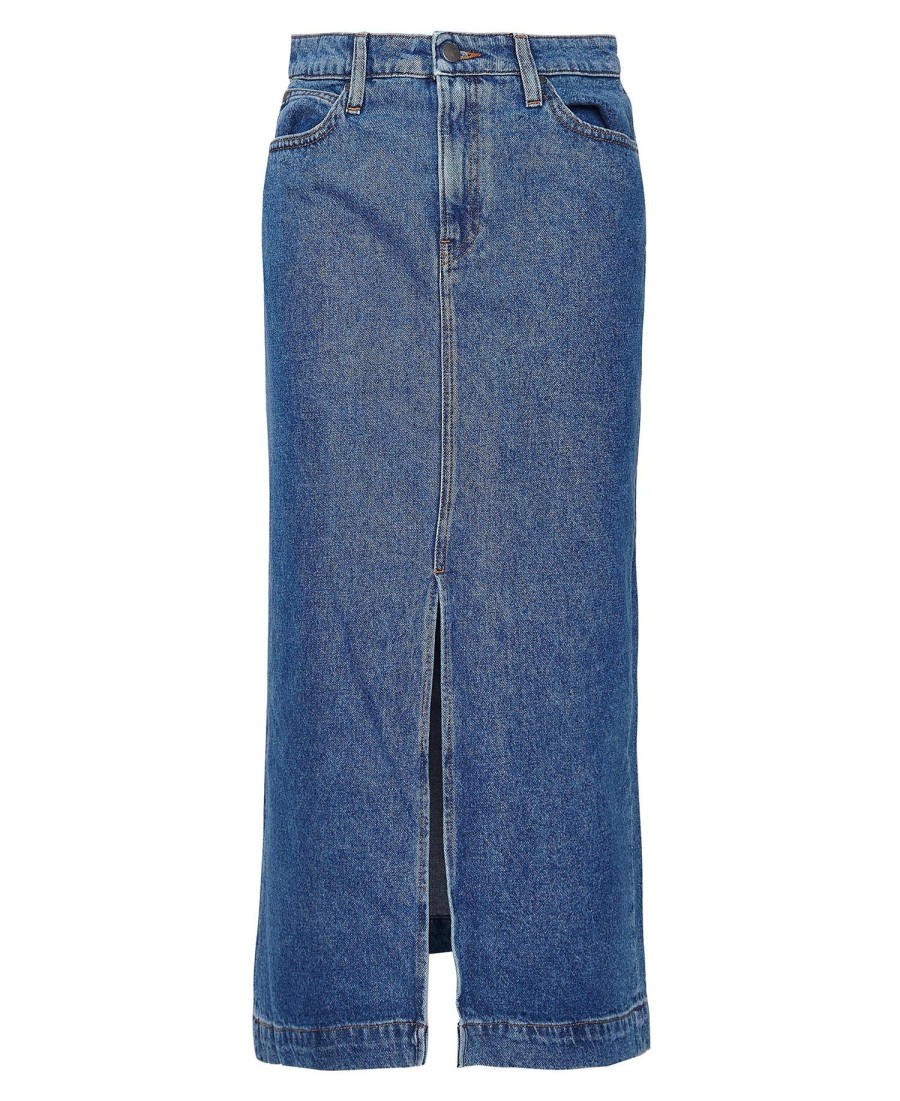 saia midi jeans ella