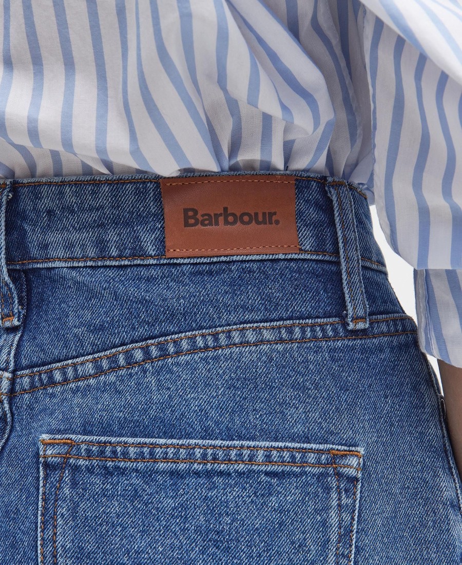 saia midi jeans ella