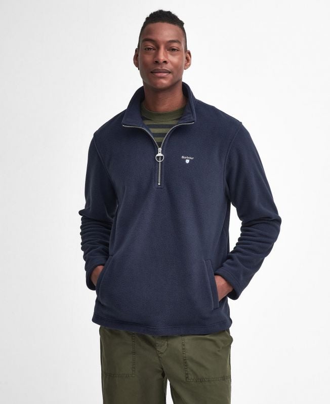fleece essentials meio zíper