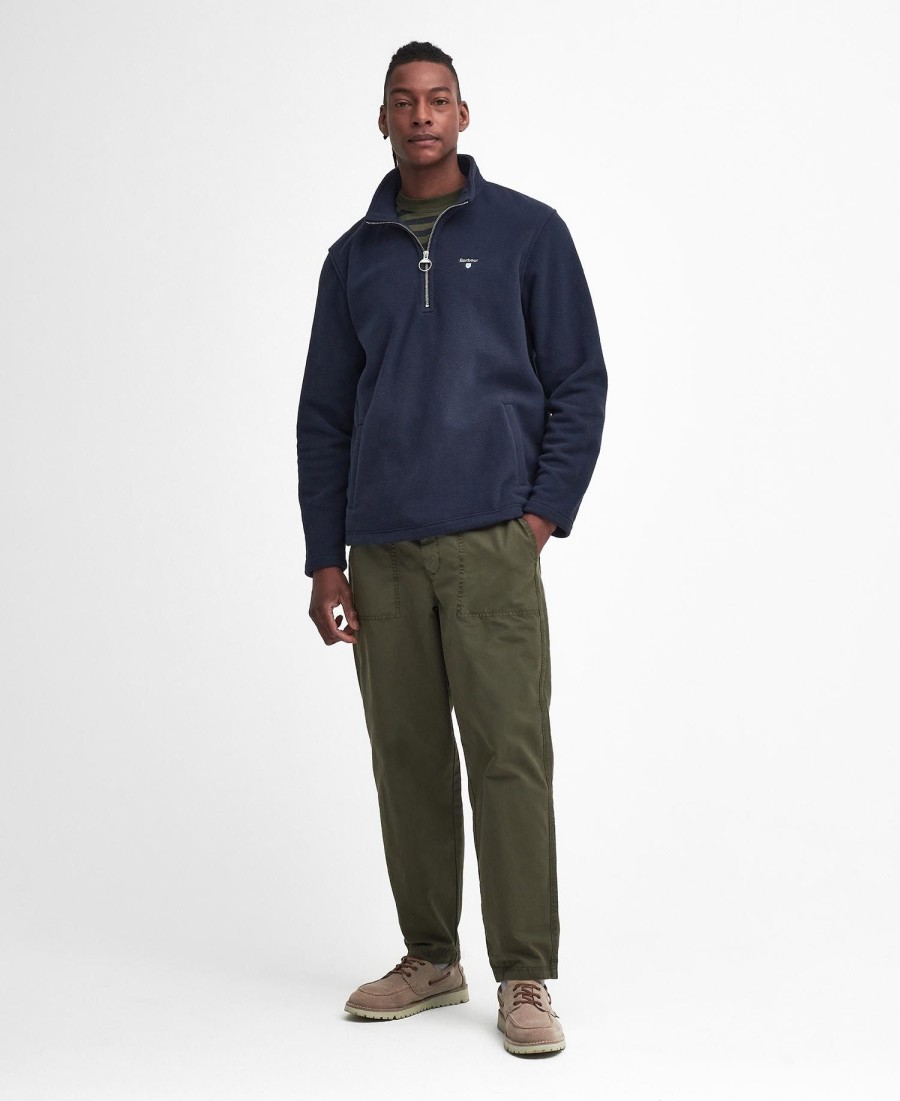 fleece essentials meio zíper