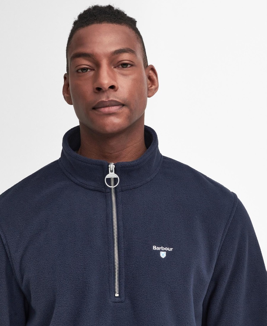 fleece essentials meio zíper