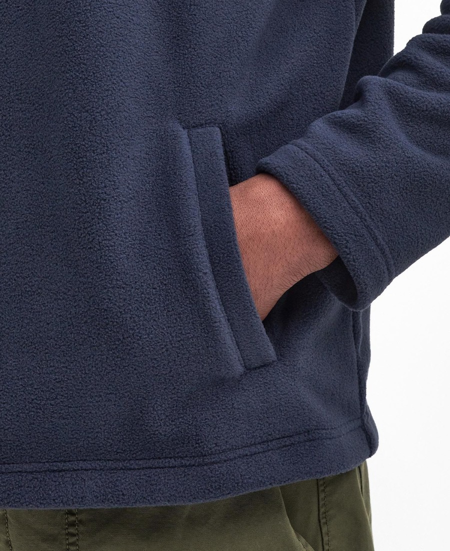 fleece essentials meio zíper