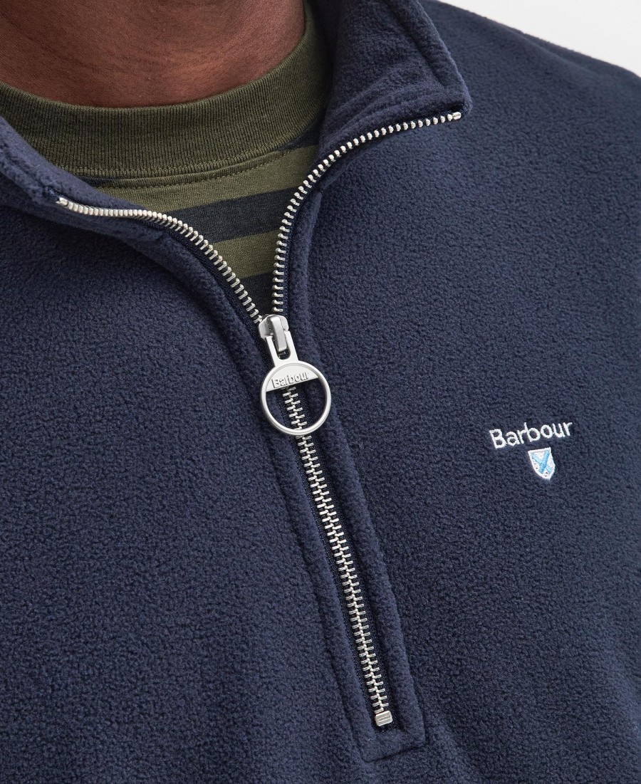 fleece essentials meio zíper