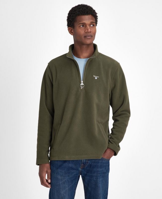 fleece essentials meio zíper