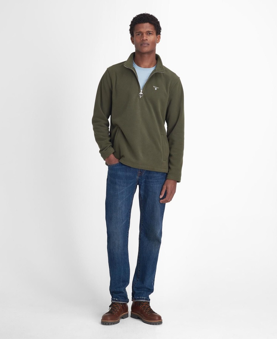 fleece essentials meio zíper