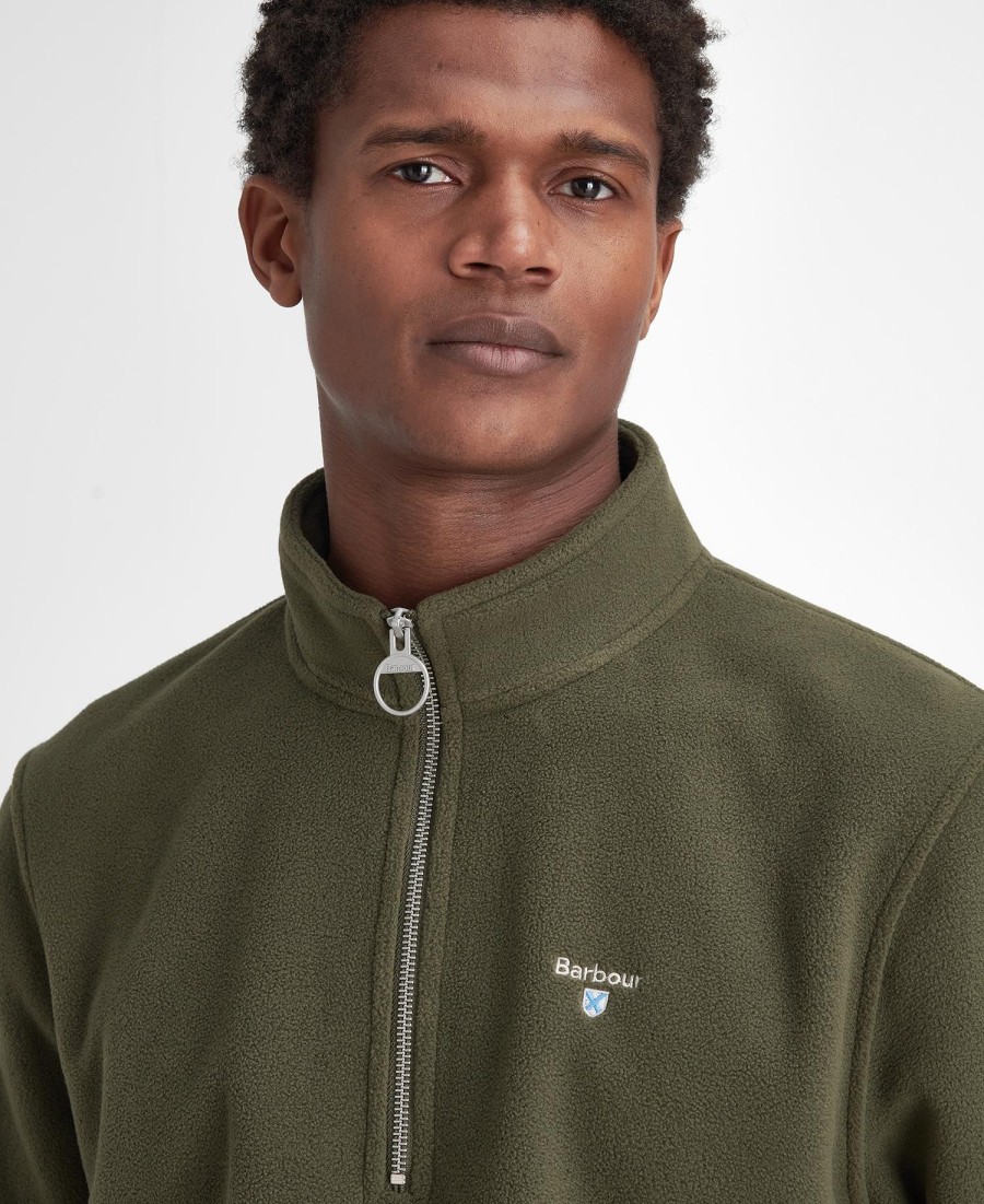 fleece essentials meio zíper
