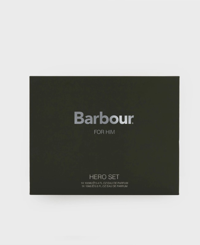 conjunto de presente de perfumes heritage for him hero