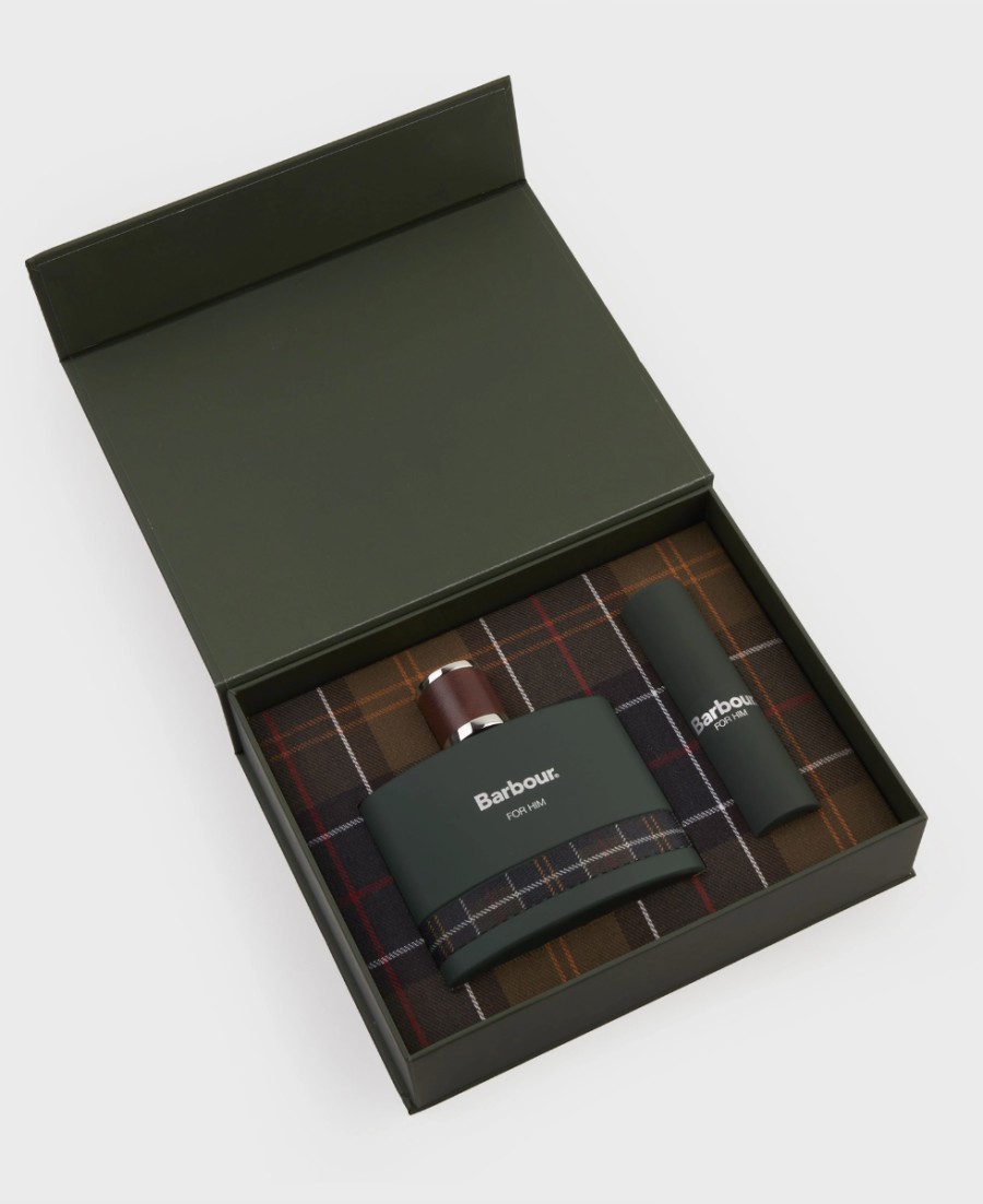 conjunto de presente de perfumes heritage for him hero