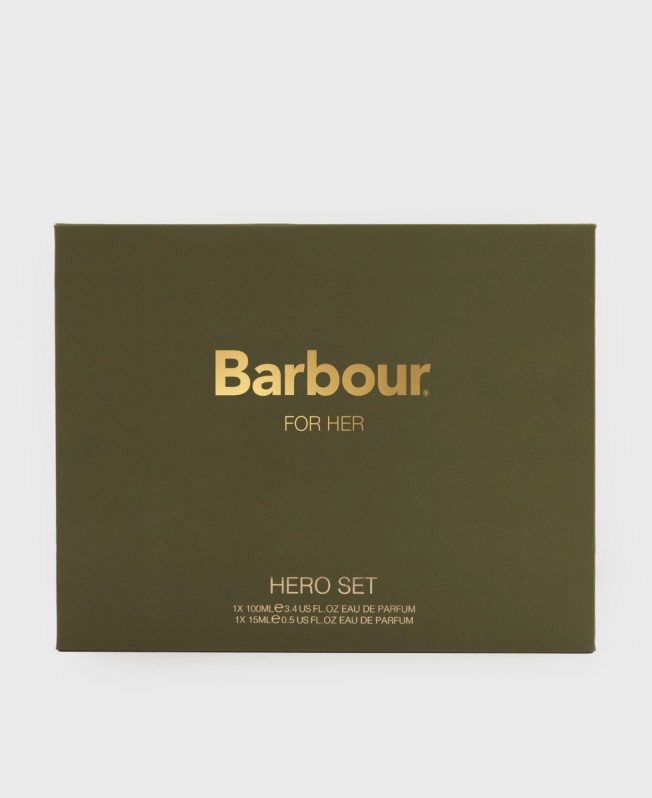 conjunto de presente de perfume heritage for her hero
