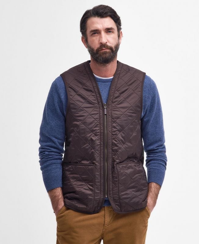 forro polarquilt com zíper