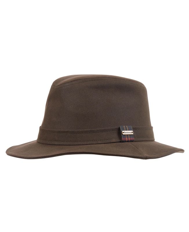 chapéu bushman vintage de cera