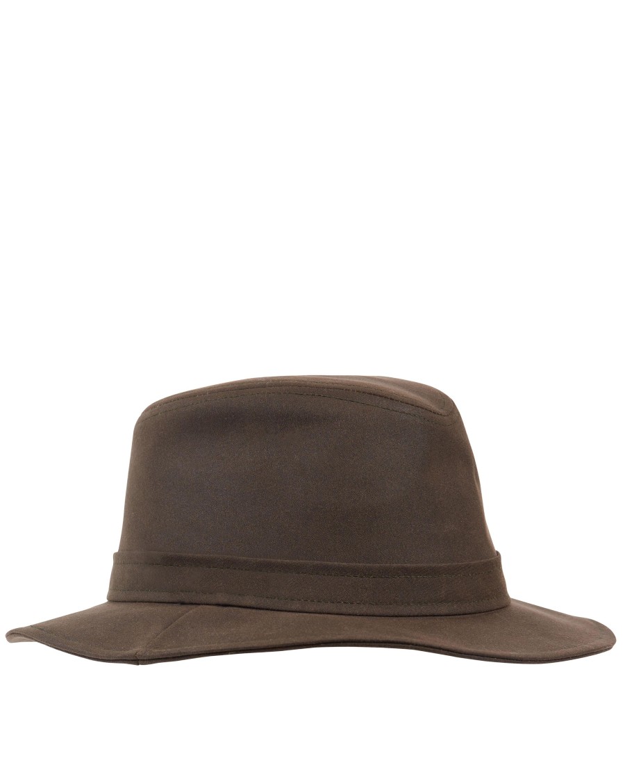 chapéu bushman vintage de cera