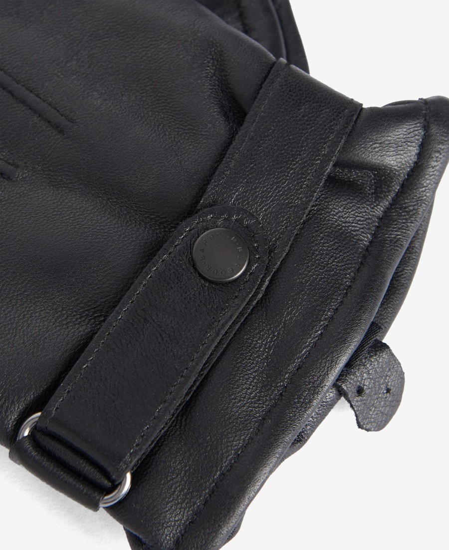 luvas de couro polido com isolamento thinsulate
