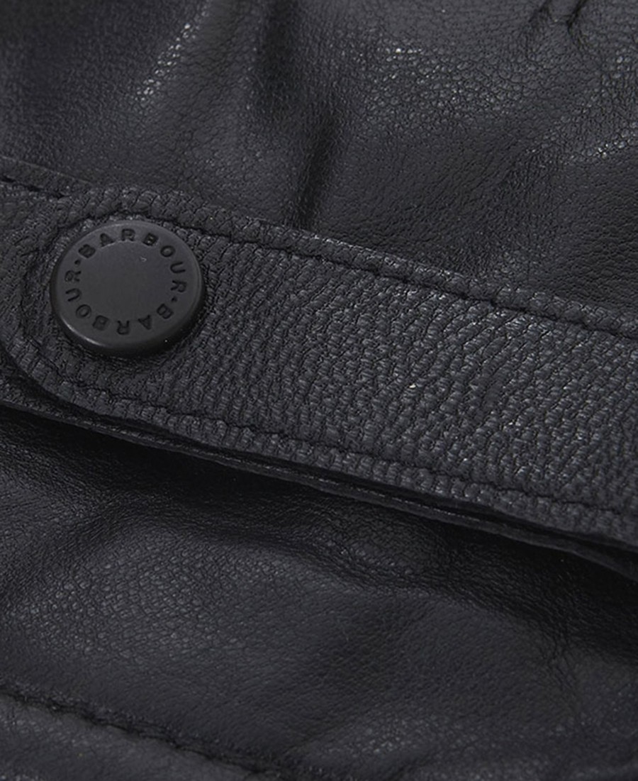 luvas de couro polido com isolamento thinsulate
