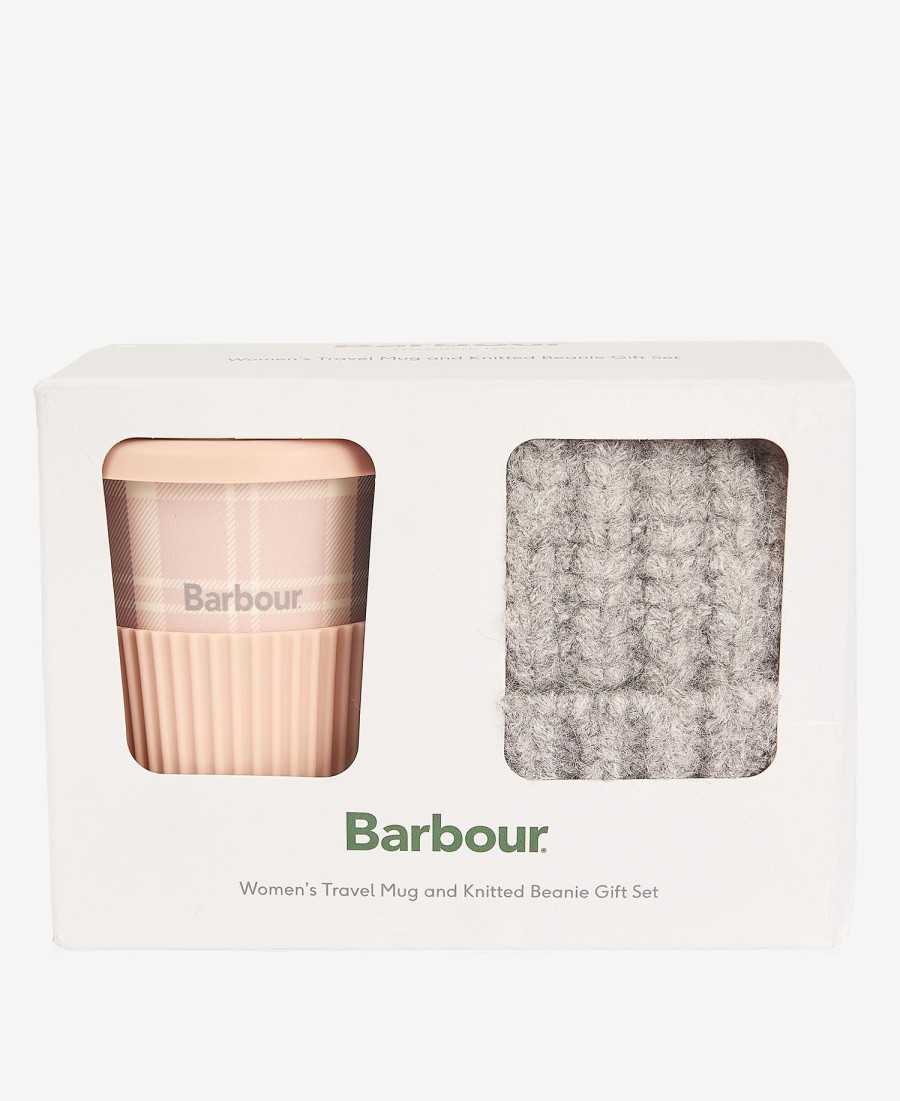 conjunto de caneca de viagem e gorro