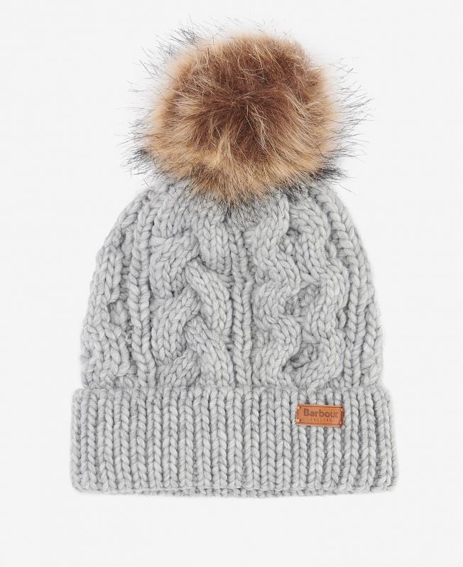 gorro penshaw de malha trançada