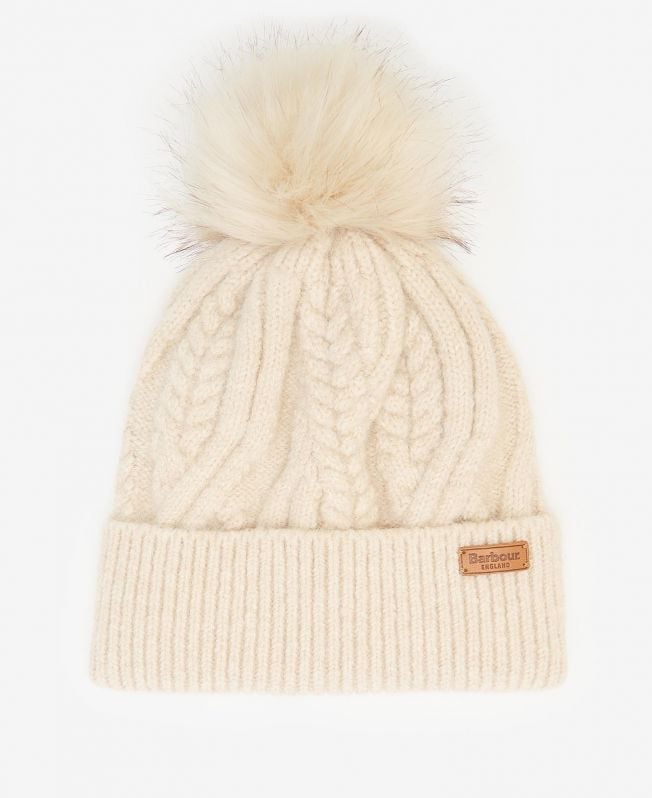 gorro de malha trançada elsdon