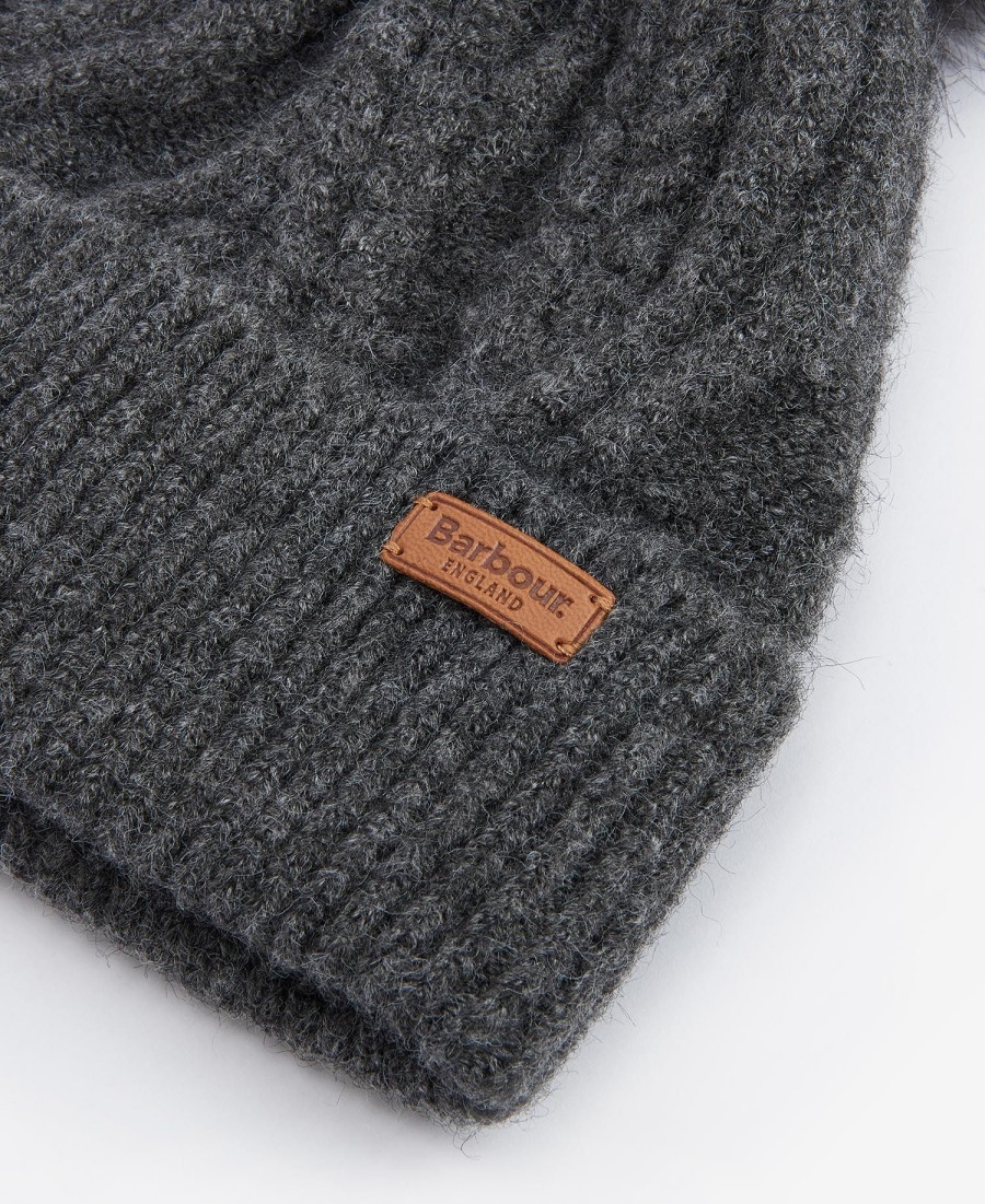 gorro de malha trançada elsdon