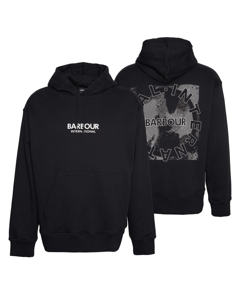 moletom oversized com estampa de mapa