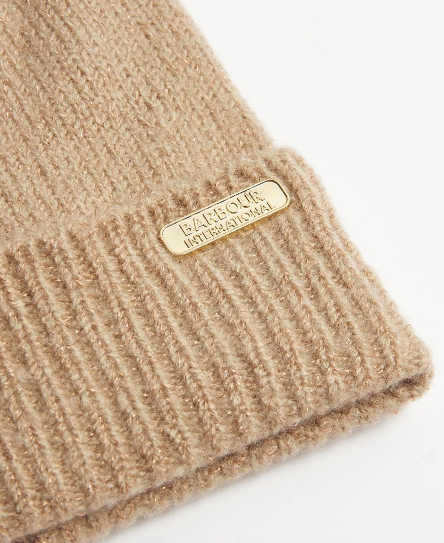 conjunto de presente com gorro e cachecol brilhantes