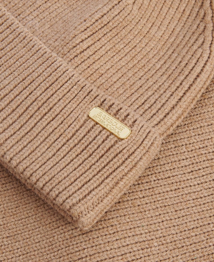 conjunto de presente mallory com gorro e cachecol