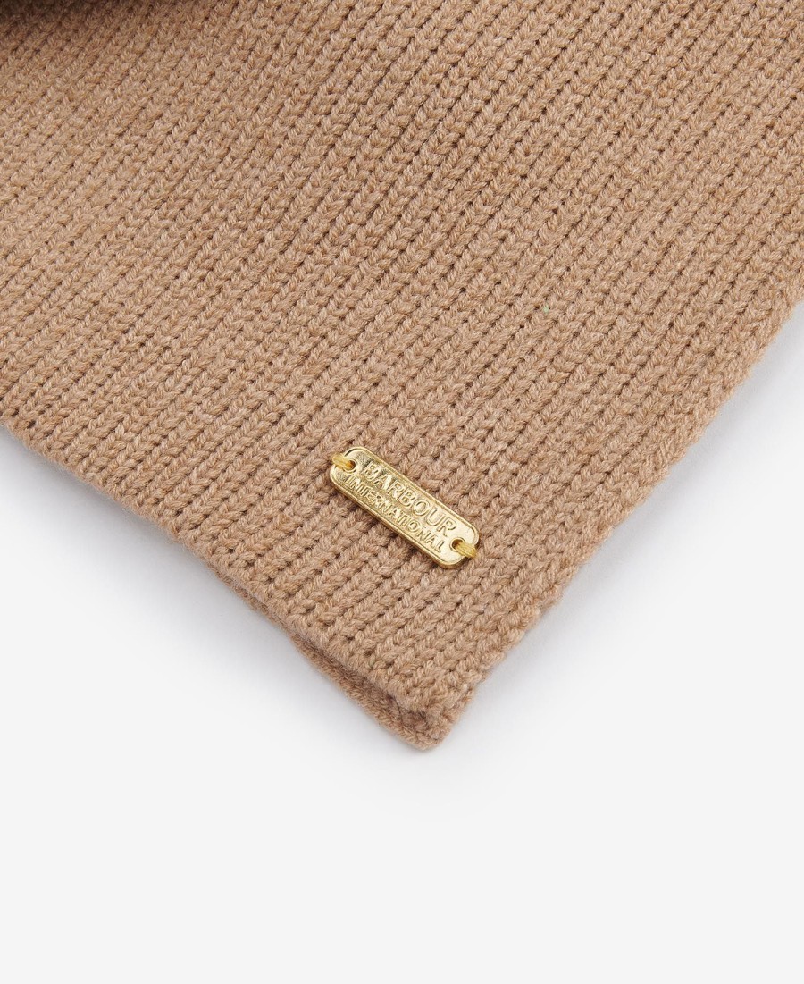 conjunto de presente mallory com gorro e cachecol