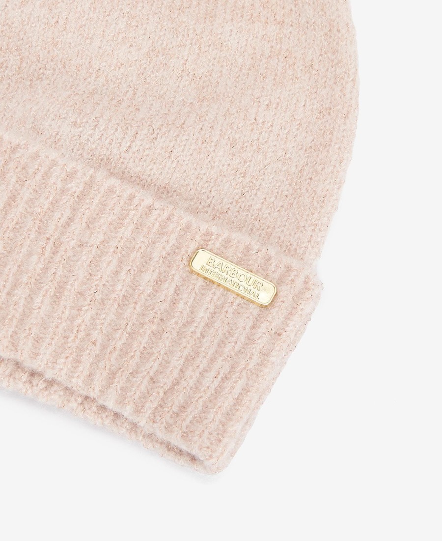 gorro de tricô brilhante