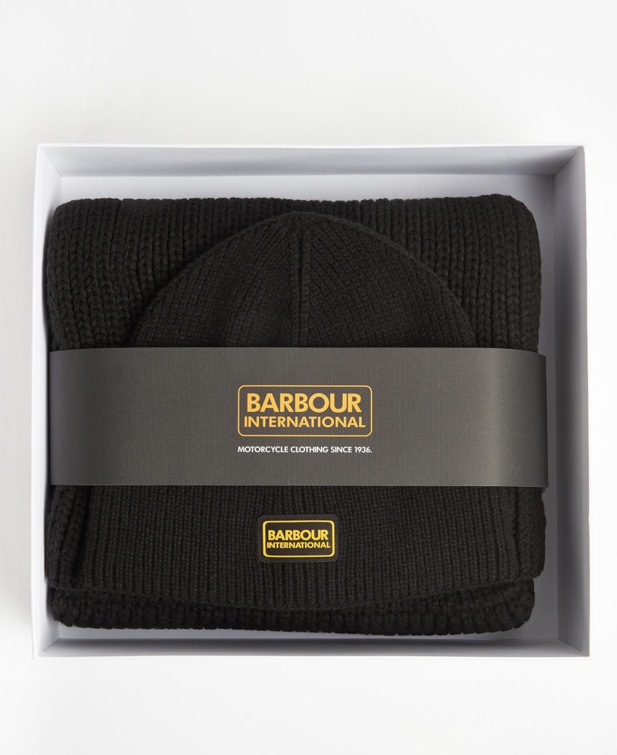 conjunto de presente com gorro e cachecol sweeper legacy