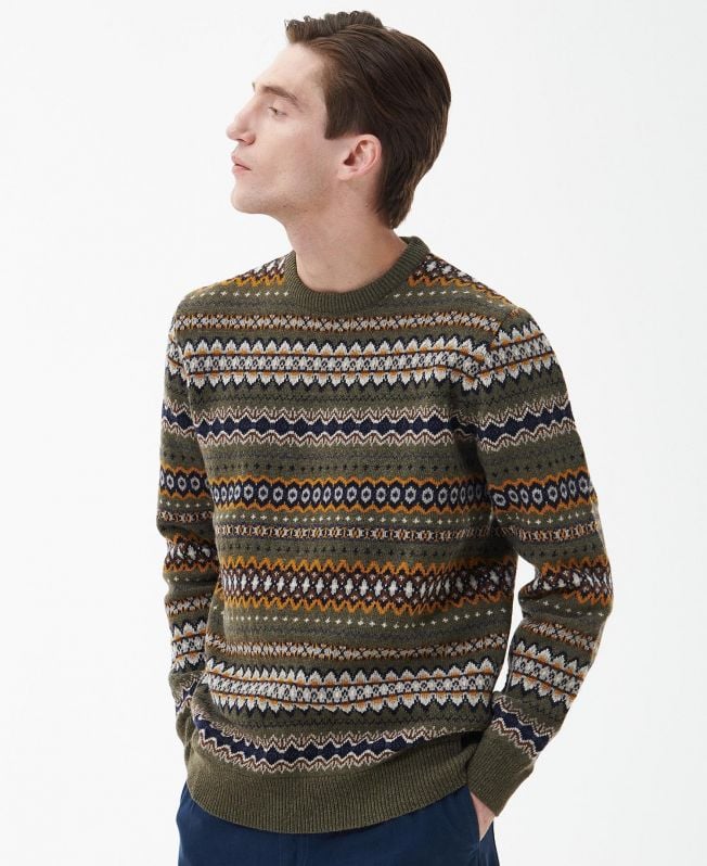 capa para suéter fair isle