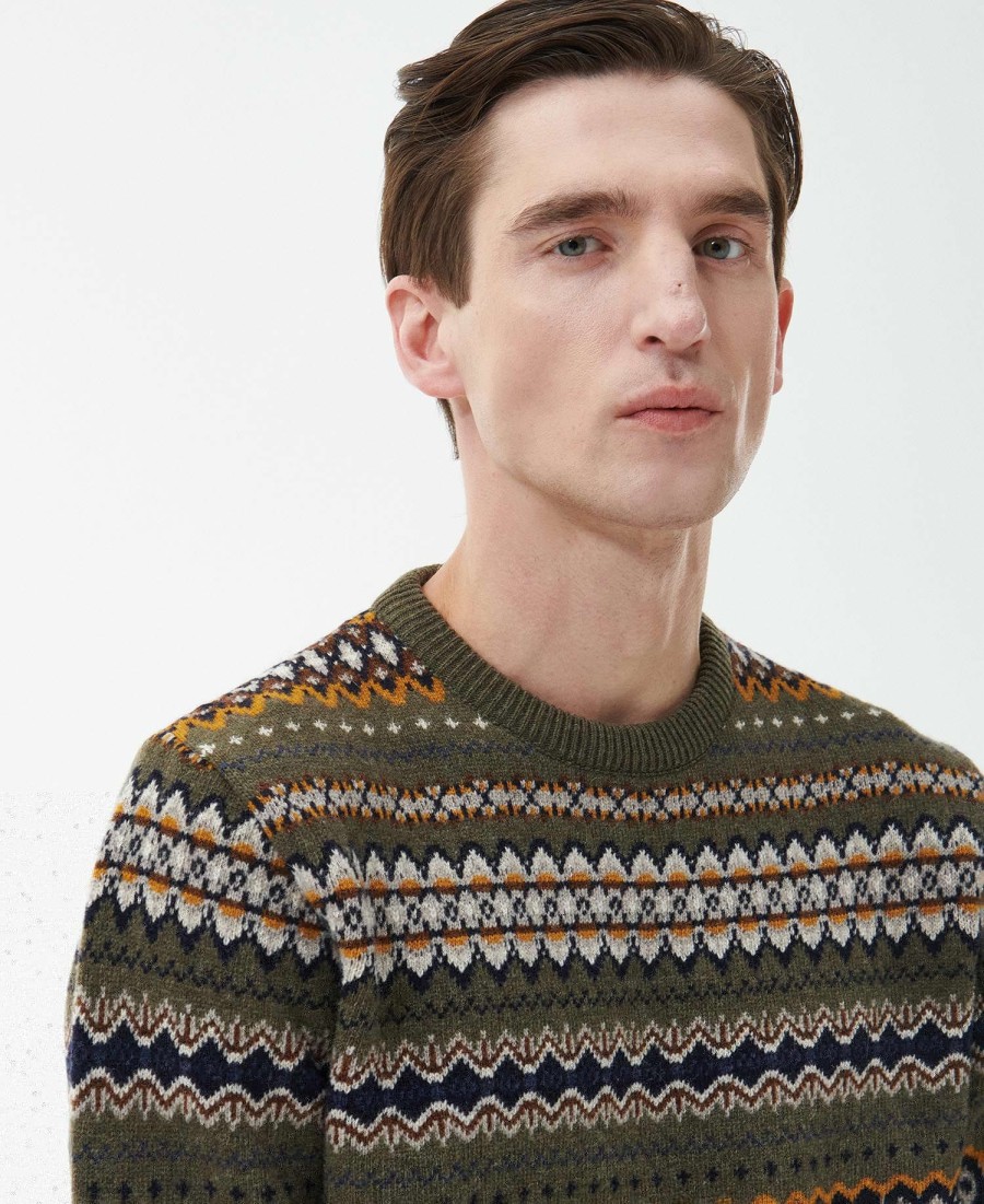 capa para suéter fair isle