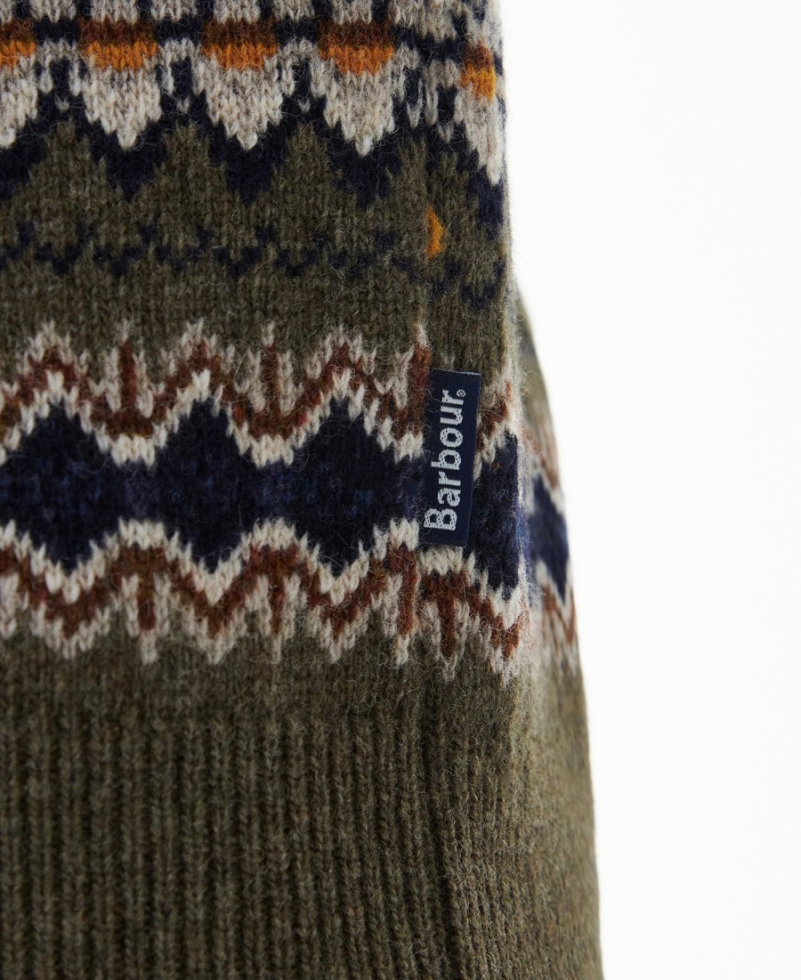 capa para suéter fair isle