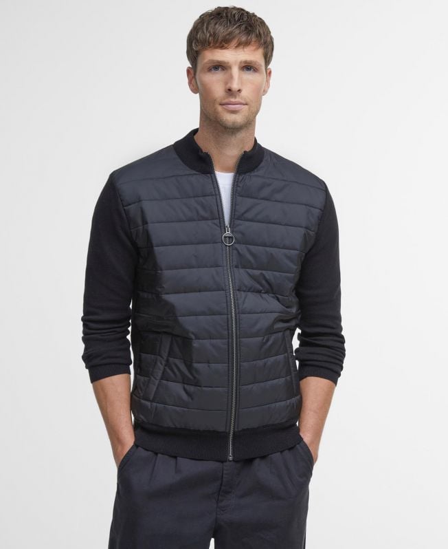suéter essential carn baffle zip