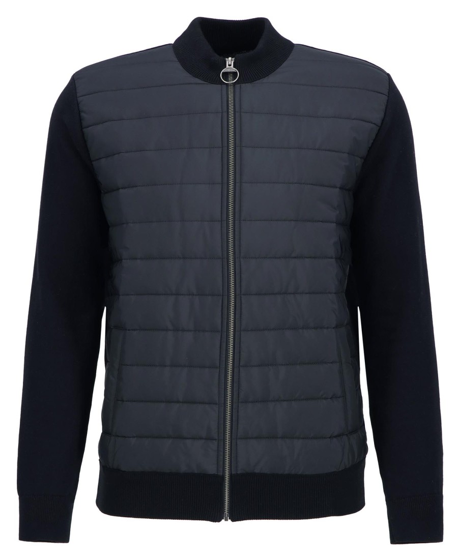 suéter essential carn baffle zip