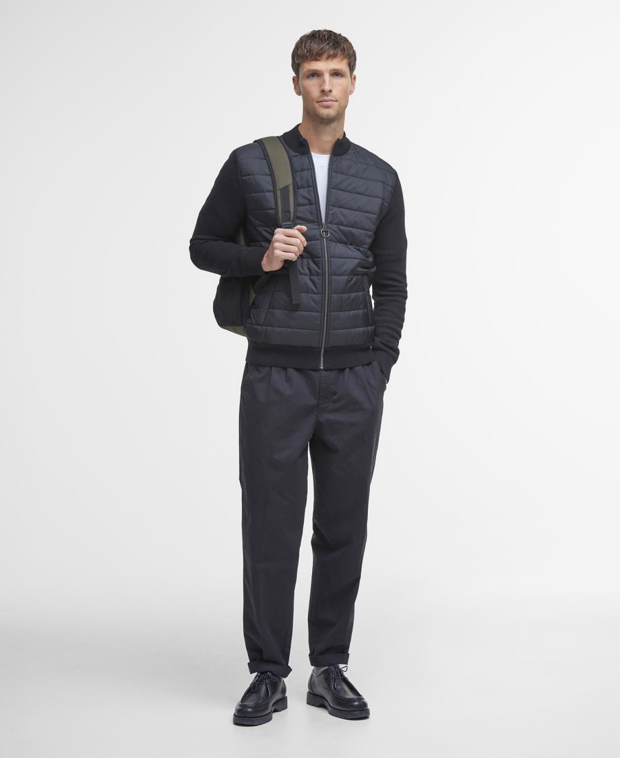 suéter essential carn baffle zip