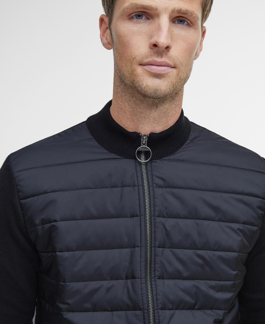 suéter essential carn baffle zip