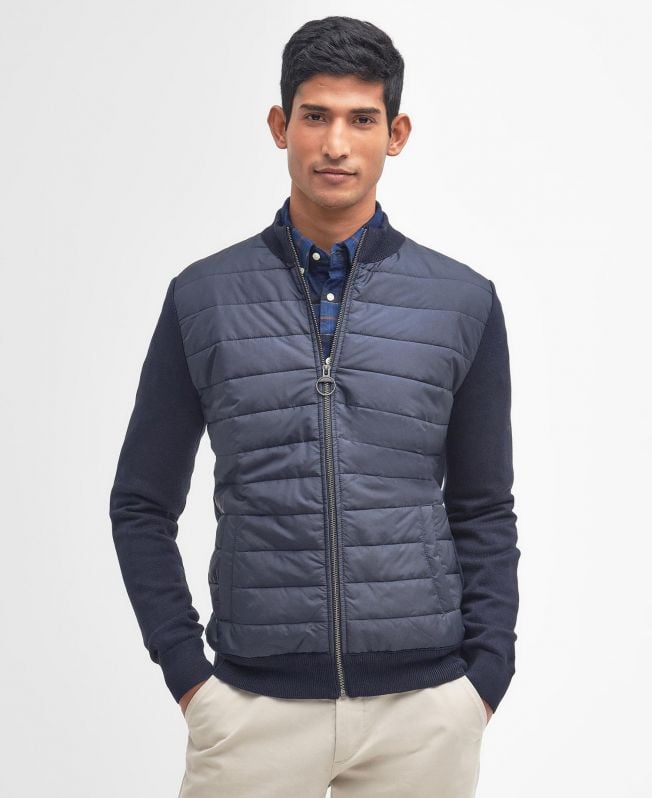 suéter essential carn baffle zip