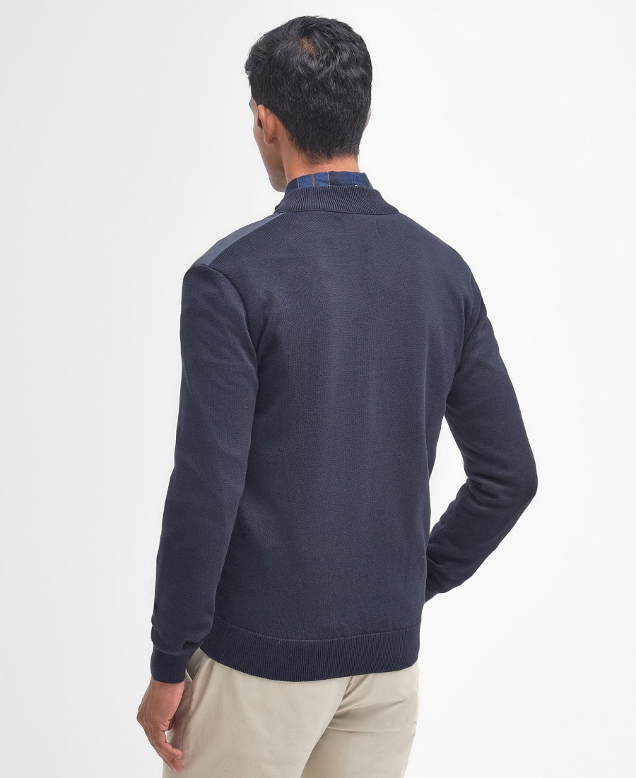suéter essential carn baffle zip