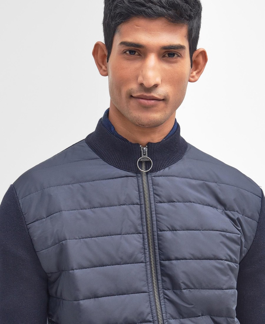 suéter essential carn baffle zip