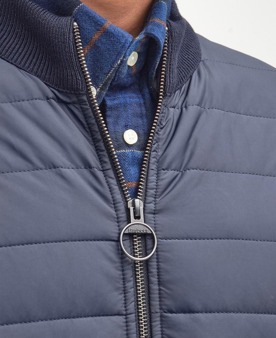 suéter essential carn baffle zip