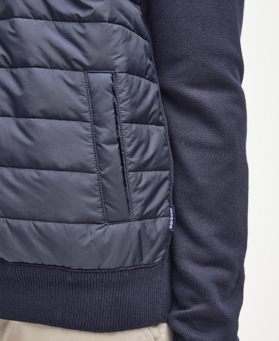 suéter essential carn baffle zip