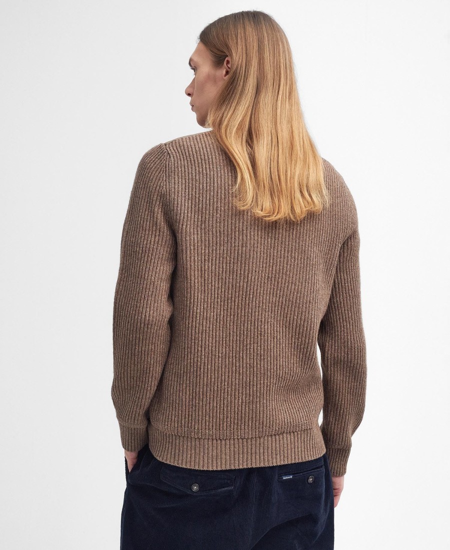 suéter meio zíper barbour x baracuta miller